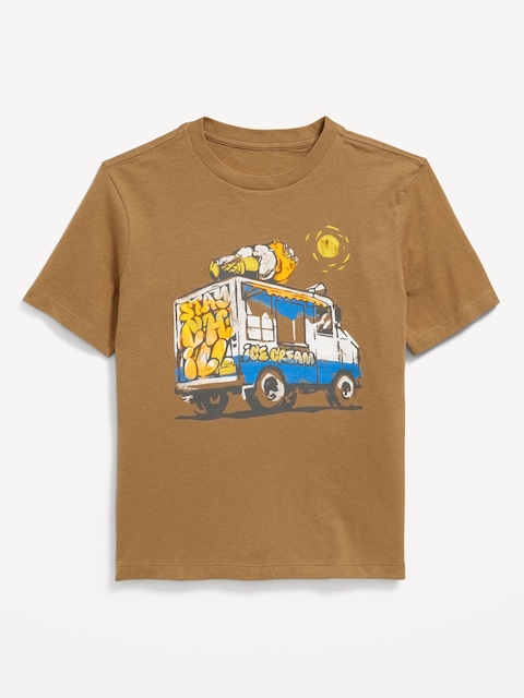 Short-Sleeve Graphic T-Shirt for Boys - Stay Chill
