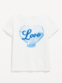 Image number 2 showing, Short-Sleeve Graphic T-Shirt for Girls