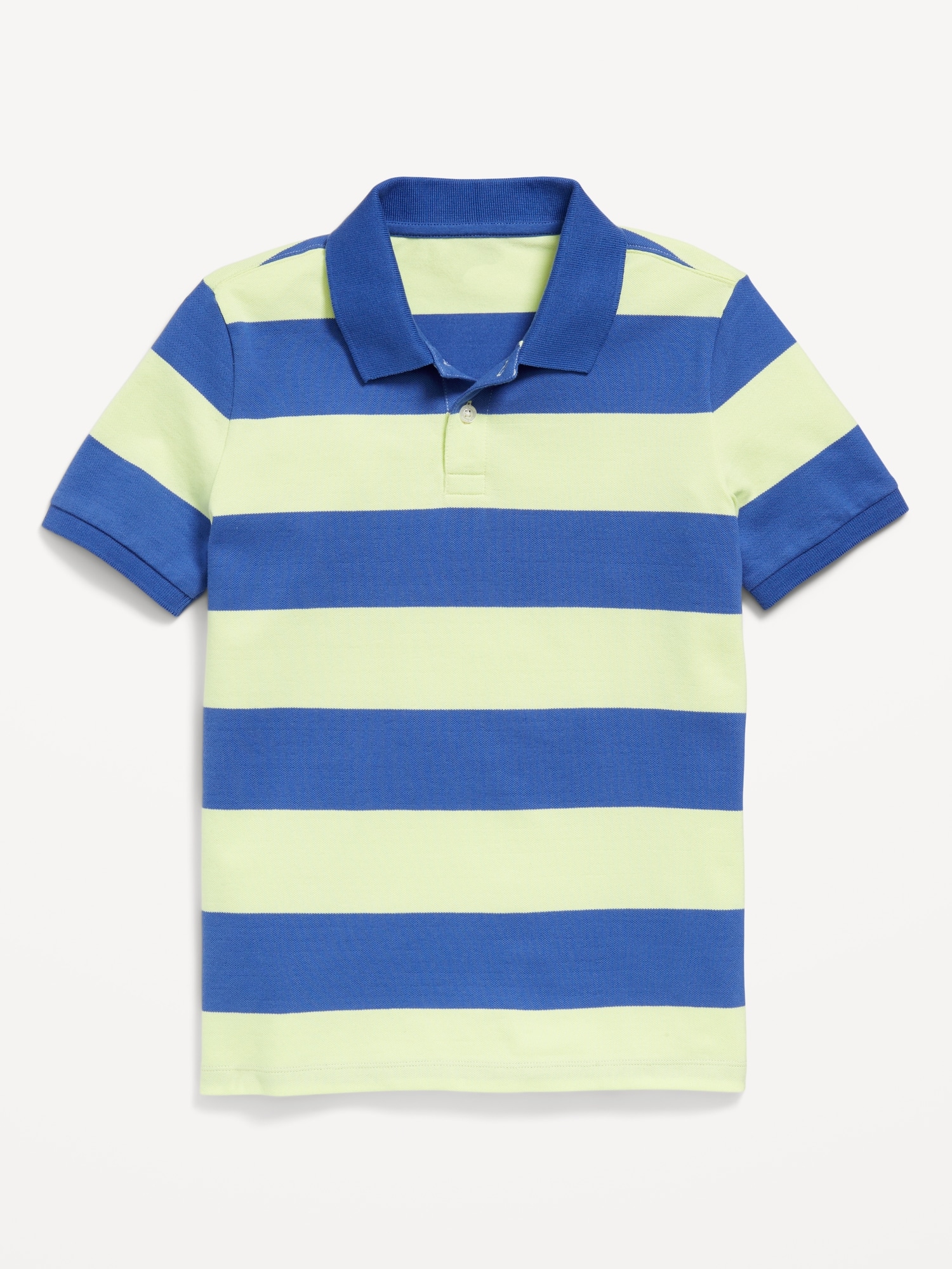 Printed Pique Polo Shirt for Boys