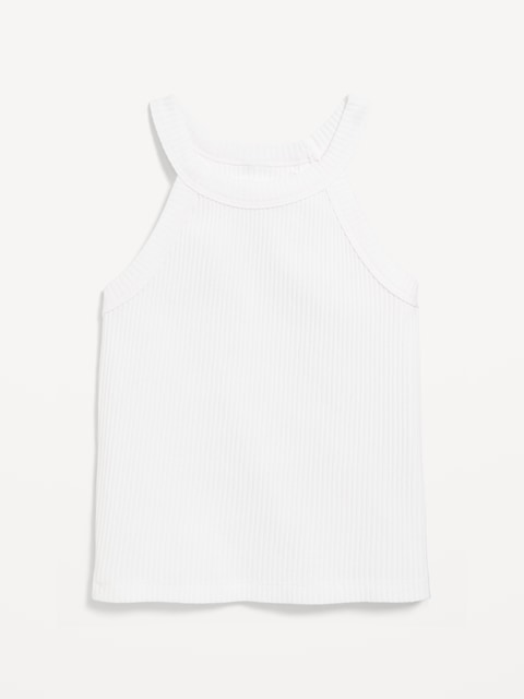 Fitted Halter Tank Top for Toddler Girls