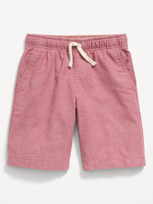 Image number 4 showing, Knee Length Linen-Blend Shorts for Boys