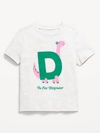Image number 1 showing, Short-Sleeve Graphic T-Shirt for Toddler Girls
