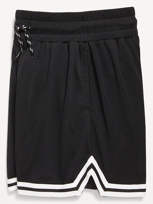 Image number 4 showing, High-Waisted Mesh Basketball Shorts for Girls