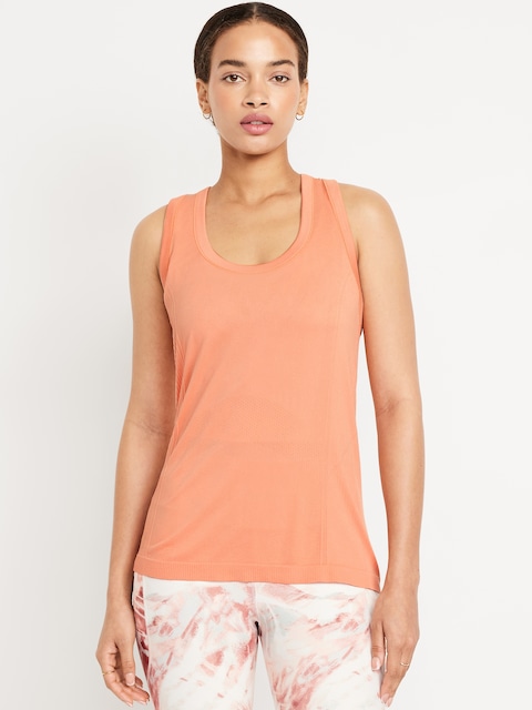 Fluid Seamless Fitted Tank Top - Daybreak