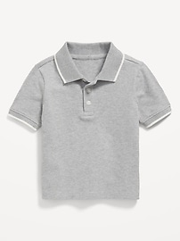 Image number 2 showing, Short-Sleeve Pique Polo Shirt for Toddler Boys