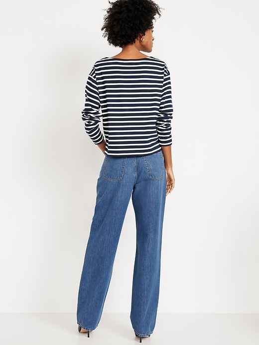 Image number 3 showing, The Slouchy Straight Jean