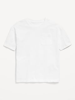 Oversized Short-Sleeve Pocket T-Shirt for Boys