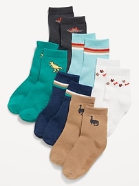 Image number 1 showing, Crew Socks 6-Pack for Toddler & Baby