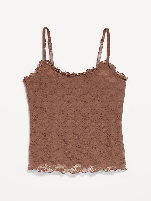 Image number 4 showing, Ruffle Lace Camisole
