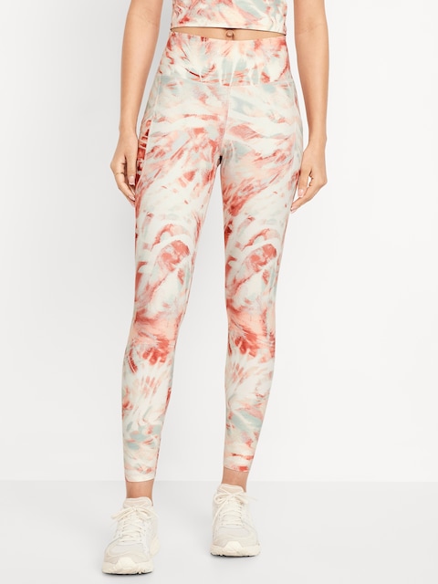 High-Waisted PowerSoft 7/8 Pocket Leggings - Dune