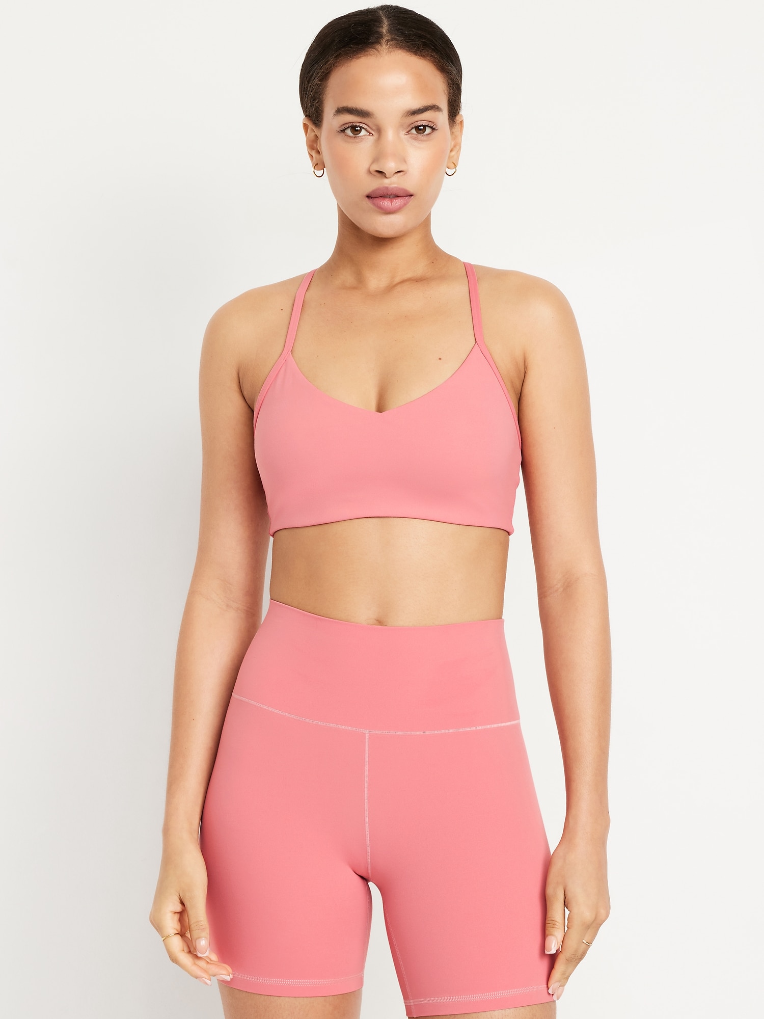 Light Support StudioSmooth Racerback Sports Bra