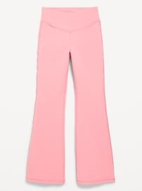 Image number 1 showing, High-Waisted PowerChill Flare Leggings for Girls
