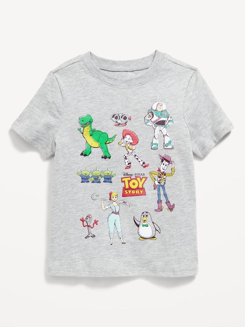 Disney/Pixar© Toy Story Unisex Graphic T-Shirt for Toddler - A Toy Story Ss:Lthtrgry