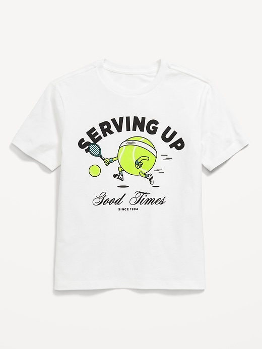 Image number 1 showing, Short-Sleeve Graphic T-Shirt for Boys