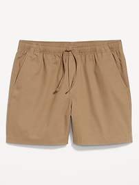 Image number 3 showing, Twill Jogger Shorts -- 5-inch inseam