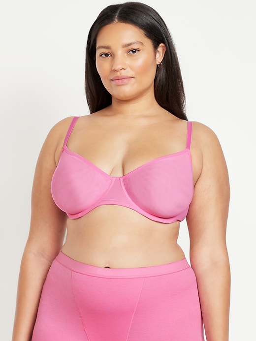 Image number 7 showing, Mesh Balconette Bra