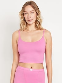 Image number 1 showing, Rib-Knit Brami Top