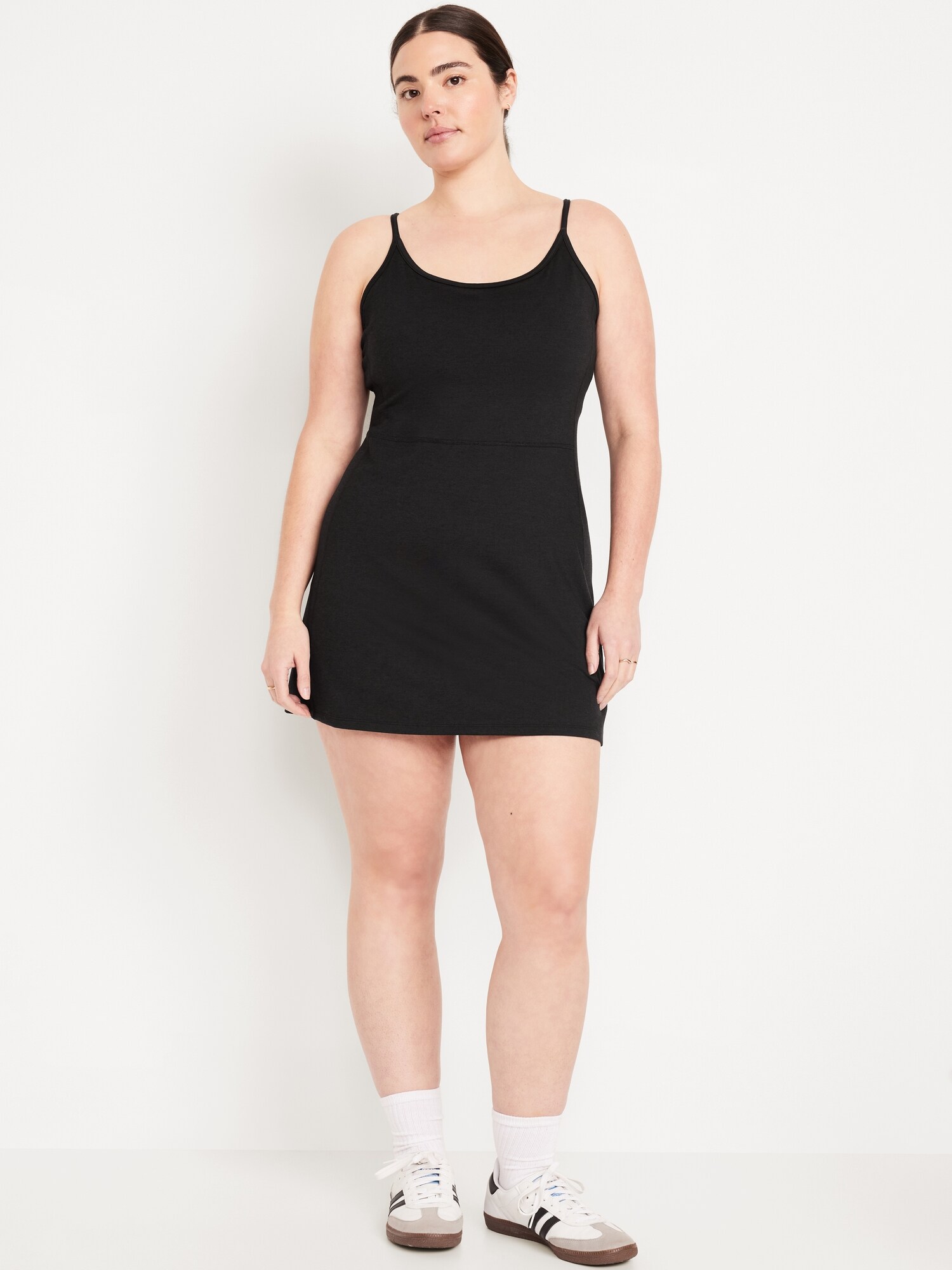 Женское платье Old Navy CloudComfy Cami Athletic, цвет: Чёрный — фото 5