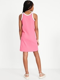 Image number 2 showing, Printed Fitted Sleeveless Dress for Girls