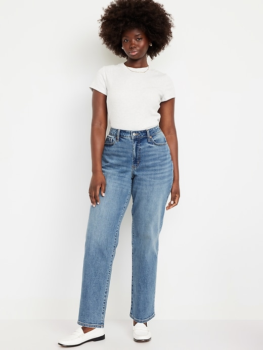 Image number 3 showing, Curvy High-Waisted OG Loose Jeans