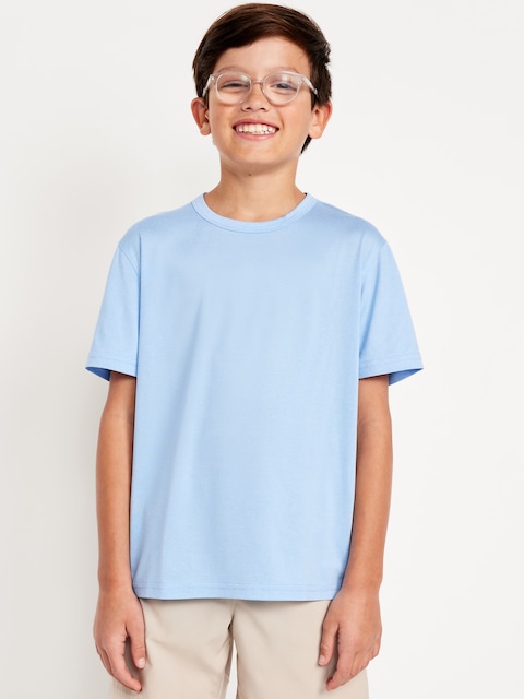 CloudMotion Performance T-Shirt for Boys - Cashmere Blue