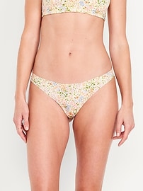 Image number 1 showing, Low-Rise No-Show Thong