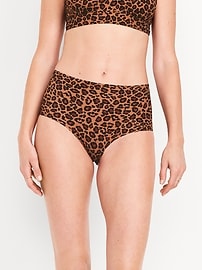 Image number 2 showing, High-Waisted No-Show Brief Underwear 6-Pack