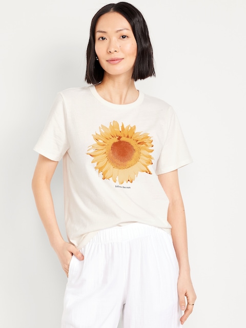 EveryWear Crew-Neck Graphic T-Shirt