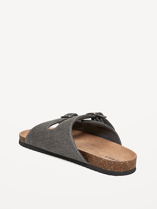 Image number 3 showing, Canvas Double-Strap Sandals for Boys