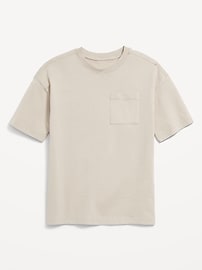Image number 2 showing, Oversized Short-Sleeve Pocket T-Shirt for Boys