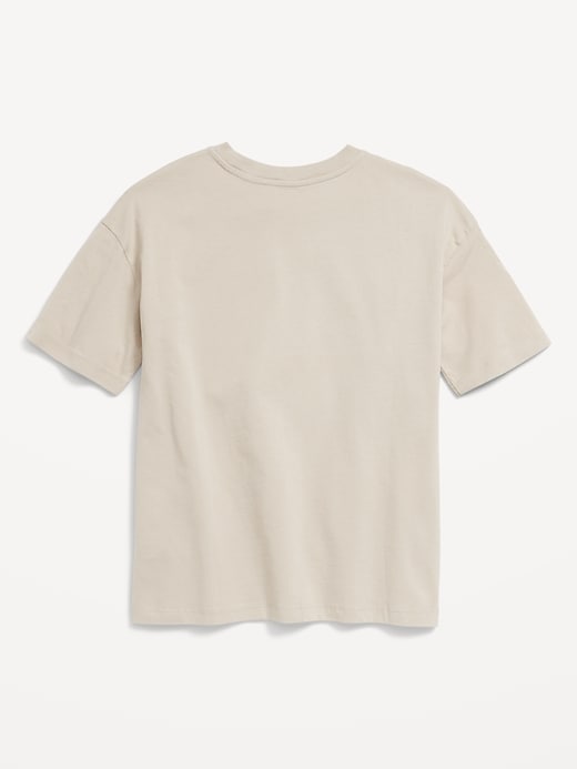 Image number 3 showing, Oversized Short-Sleeve Pocket T-Shirt for Boys