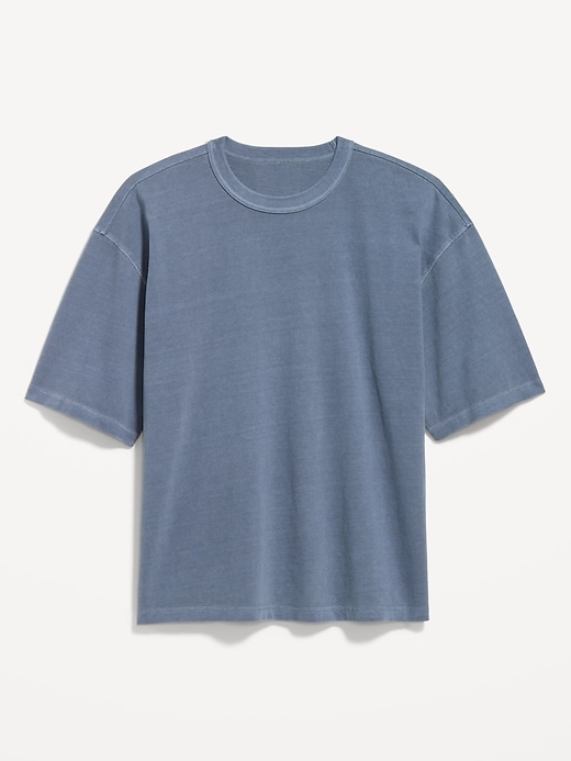 Image number 4 showing, Garment-Dyed Cropped T-Shirt