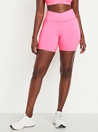 Extra High-Waisted CloudComfy Biker Shorts -- 6-inch inseam