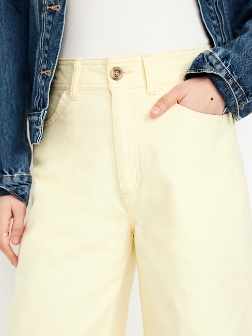 Image number 10 showing, Extra High-Waisted Mariner Wide-Leg Pants