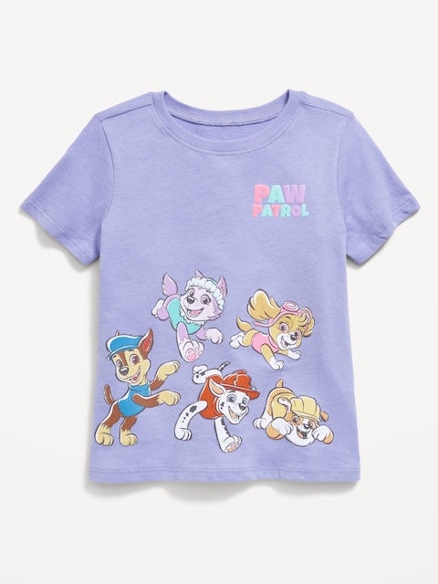 Paw Patrol™ Unisex Graphic T-Shirt for Toddler - Lupine Lilac
