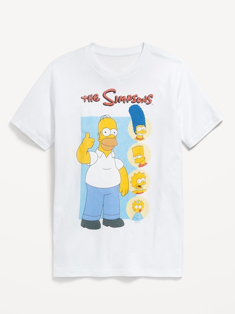 The Simpsons™ T-Shirt - White Lilies
