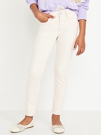 Image number 1 showing, High-Waisted Rockstar 360° Stretch Jeggings for Girls