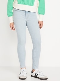 Image number 1 showing, High-Waisted Rockstar 360° Stretch Jeggings for Girls