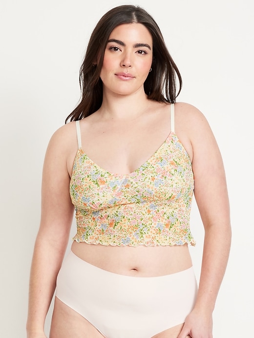 Image number 5 showing, Mesh Cami Lounge Top