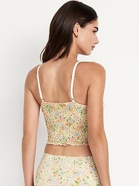 Image number 2 showing, Mesh Cami Lounge Top