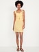 High-Waisted Linen-Blend Mini Skirt - image 5