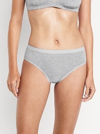 Image number 1 showing, High-Waisted Everyday Cotton Underwear