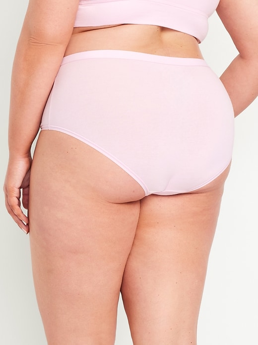 Image number 8 showing, High-Waisted Everyday Brief Cotton Underwear