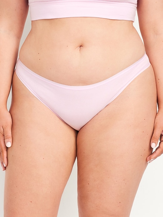 Image number 7 showing, Low-Rise Everyday Cotton Thong
