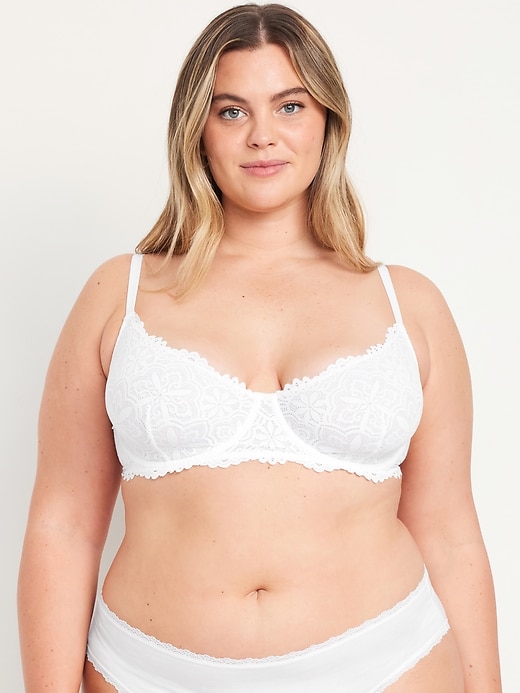 Image number 5 showing, Lace Balconette Bra