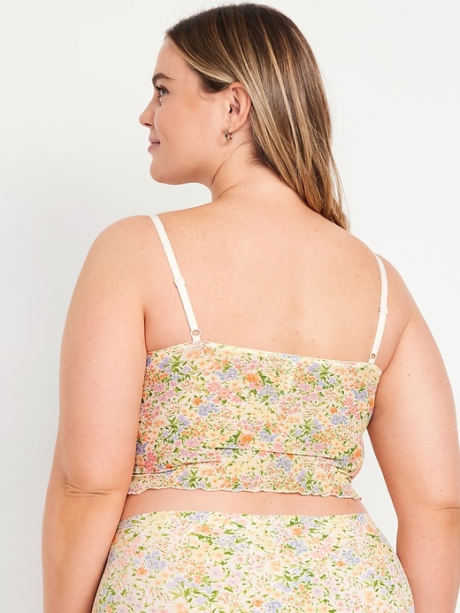Image number 8 showing, Mesh Cami Lounge Top