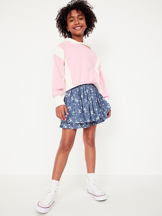 Printed High-Waisted Swing Skort for Girls | Old Navy