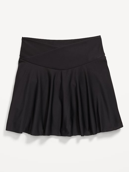 Image number 5 showing, High-Waisted Crossover PowerSoft Skort for Girls