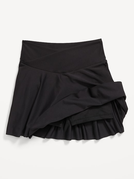 Image number 6 showing, High-Waisted Crossover PowerSoft Skort for Girls