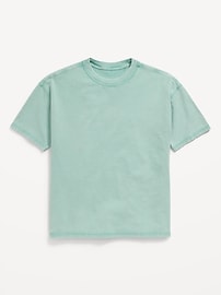 Image number 2 showing, Oversized Washed Short-Sleeve T-Shirt for Boys